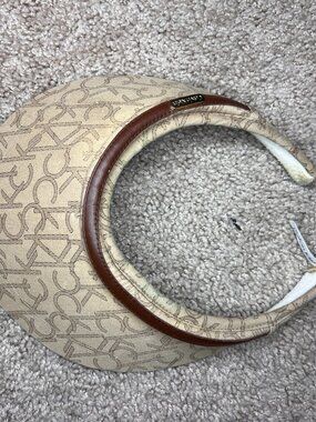 Calvin Klien Brown Neutral tones hat for beach wear